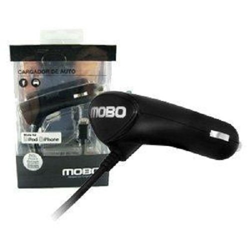 Carregador Auto Lightning, Mobo, I00110, Preto