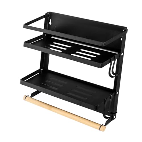 BNF®Fridge Storage Rack Wall Hanging Condiment Rack for Jars Fridge Refrigerator 30cm Height|Home & Garden | Kitchen, Dining & Bar | Kitchen Storage & Organization