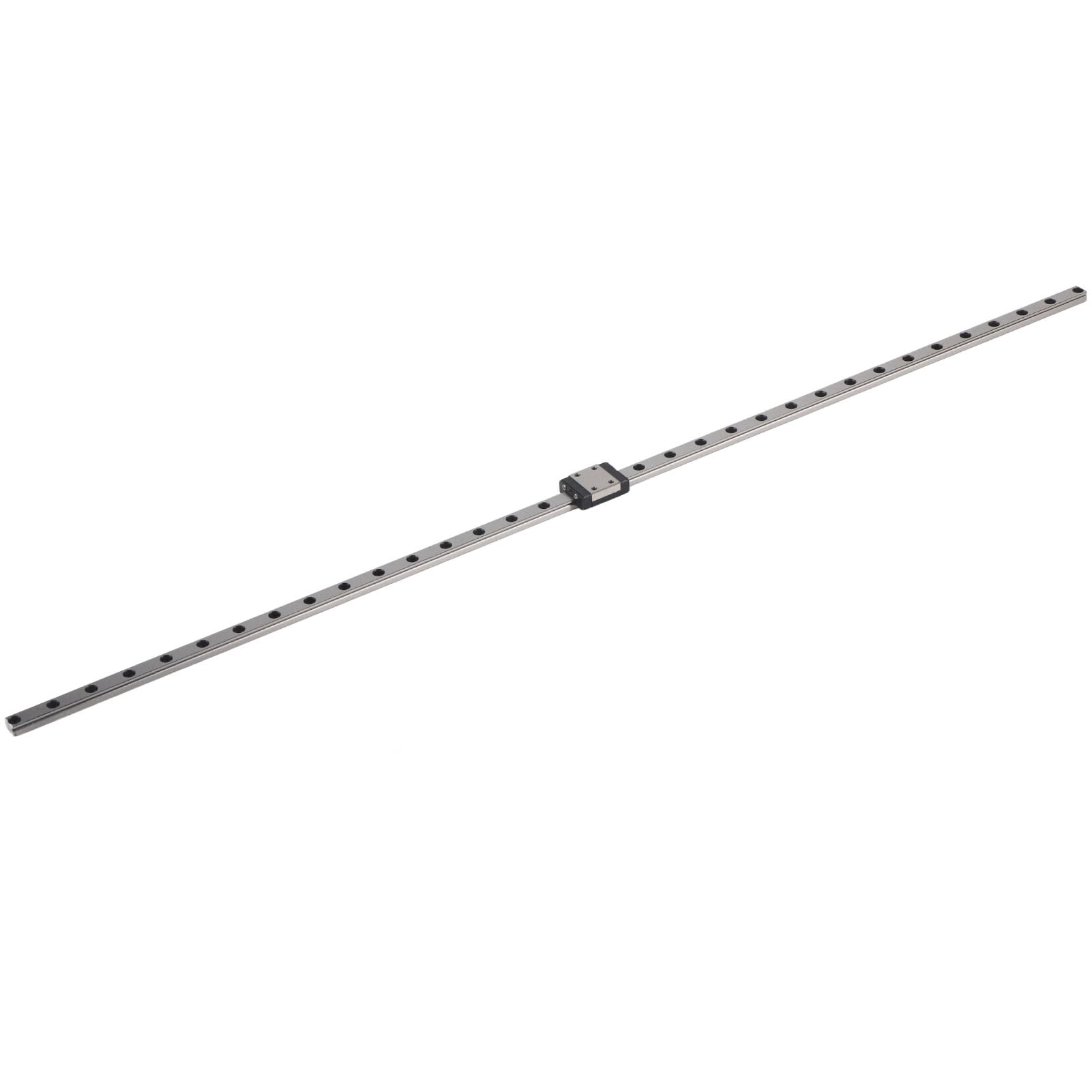 Mini guida lineare MGN7, guida lineare CNC, guida scorrevole ad alta precisione a basso rumore per parti della stampante 3D, materiale in acciaio per cuscinetti con movimento (500 mm)