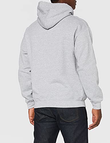 Gildan Heavyweight Hooded Sweatshirt Felpa, Grigio (Sport Grey), M Uomo