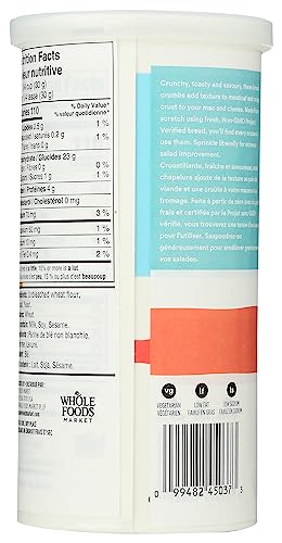 365 By Whole Foods Market, Original Bread Crumbs, 15 Ounce #TOP1