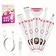 NXPZ 5-in-1 Elektrischer Rasierer für Frauen, Schmerzloser Intimrasierer, Trocken und Nass, für Bikinizone, Achseln, Beine, Augenbrauen und Nase, mit LED Display, USB Aufladung, Tragbar