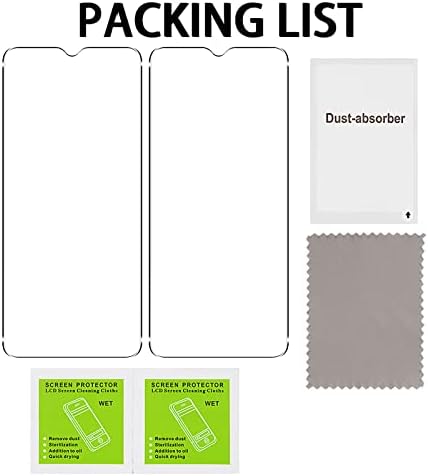 Pkila Compatible with Blackview A55 Screen Protector Blackview A55Pro (2022) Tempered Glass Film Case Friendly Shatterproof, Shockproof, Anti-scratch Transparent 9H Hardness Protective Film [2 Pack]