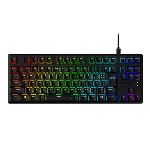 新品【英語配列】 ハイパーエックスAlloy Origins RGB 青軸 Amazon | HyperX Alloy Origins Core PBT - TKL メカニカル