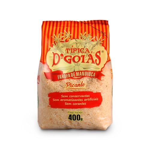 Farofa de Mandioca Típica Dgoiás Picante 400G