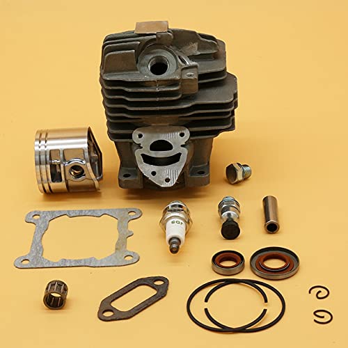 Kit de Sello de Aceite de cojinete de bujía de Anillo de pistón de Cilindro de 44,7mm Apto for Stihl MS261 MS 261 MS261C Piezas de Repuesto de Motosierra de jardín