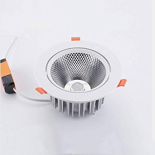 Downlight LED 7W techo foco empotrable COB spotlight ajustable 40 grados para pasillo 4