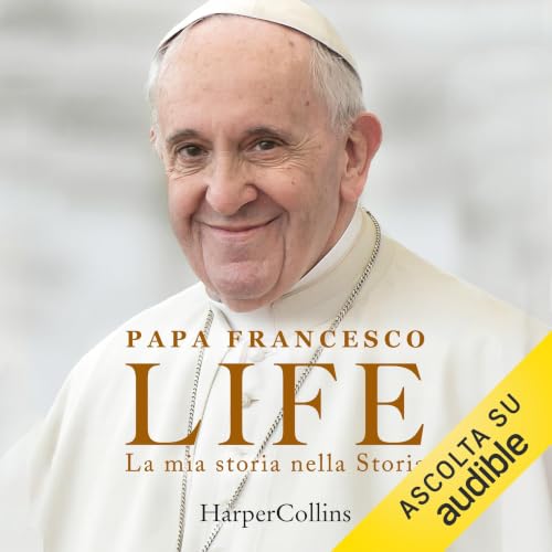 Diseño de la portada del título Life. La mia storia nella storia