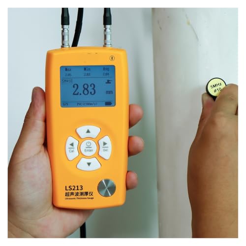 Medidor ultrasónico digital de espesor de tubería con Bluetooth integrado 7