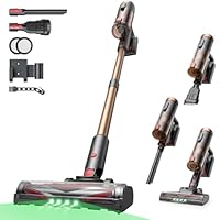 Proscenic P11 Ultra+ Aspirateur Balai sans Fil,50KPa 50Mins 500W Aspirateur sans Fil Puissant,Brosse Anti-Emmêlement,télescopique Léger Aspirateur Balai pour Tapis, Poils Animaux, Sol Dur et Voiture