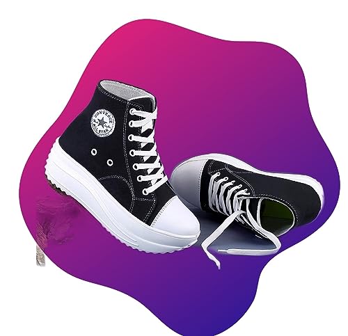 A ANTIC MOP Womens am-28200104-black White Women’s Ultraforce Mid-top Athletic-Inspired Retro Fashion Casual Outdoor Boots Hiking Shoe