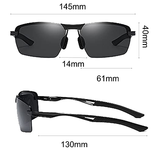 Óculos de Sol Masculinos Polarizados,Joopin Óculos Esportivos Homems Femininos Estilo de Pesca, Diri