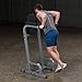 Body-Solid (GVKR60) Vertical Knee Raise with Dip Station for Abdominal and Core Training, Home and Commercial Gym