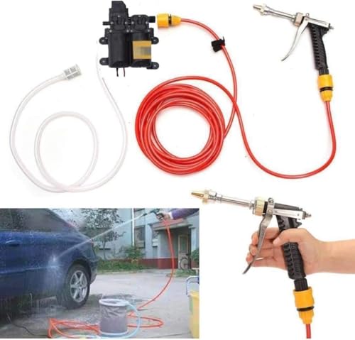 Image of FLOJOY 1800W Electric Pressure Washer | 160 Bar Max Pressure | Copper Motor | High Flow Water Pump | 7 m Hose for Cars, Bikes, Patio & Home Cleaning