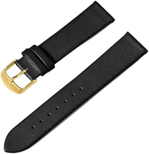 Aoeiwv Genuine Leather Watch Band Quick Release Classical Elegant Soft Leather Strap 12mm 14mm 16mm 18mm 20mm 22mm 24mm Replacement Strap for Men Women Ladies