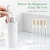 Kaminii 4 in 1 travel bottle,Travel Bottles for Toiletries,Refillable, Leak Proof and Portable,Suitable for Storing Shampoo, Shower Gel, Laundry Detergent, Suitable for Travel, Camping and Gym (Gray) #3