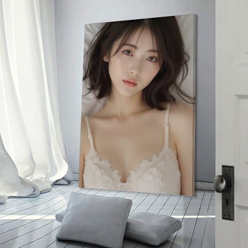 女優・浜辺美波のポスター (16) 装飾 絵 キャンバス リビングルーム 寝室 印刷 パネル12x18inch(30x45cm) [3]