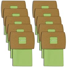 PKBB12DW Type BB Compact Canister Vacuum Bags Replacement for Oreck XL Buster B Canister Handheld Vacuum Cleaner BB180 BB280 BB850 BB870 BB900 BB1000 MV160 CC1600, 10 Pack