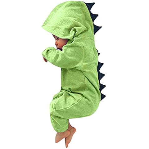 Sundaylike life Baby Dinosaur Jumpsuit Outfit Cover