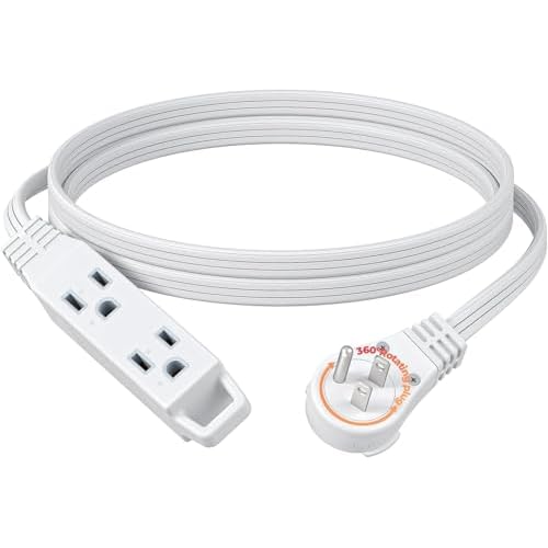 DEWENWILS Flat Plug Extension Cord