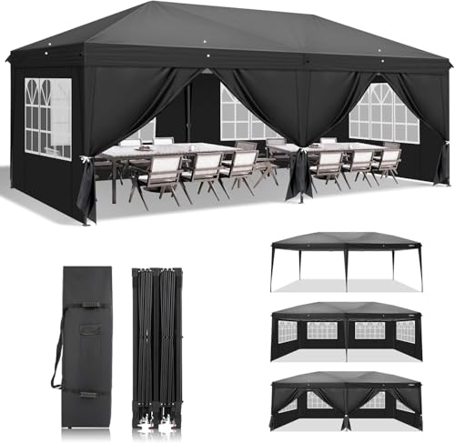 TOPAIM ^[veg 3mx6m TChV[g4t Cxgeg [obOt 3iK 悯 ^ ϐ ᒠeg Lv W[pi   ^ Ԍ (3mx6m/Black)