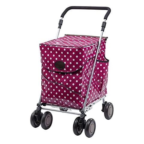 Sholley 4 Wheel Push Shopping Trolley for Support Cover