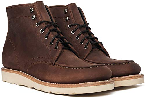 Image of Thursday Boot Company Men's Diplomat Moc Toe Leather Boot