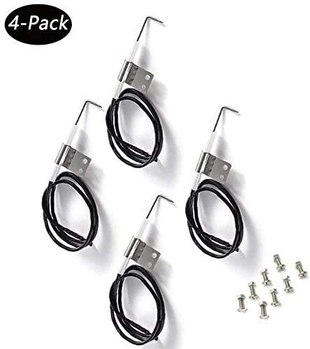 Bbq Future 4-Pack Ceramic Ignitor Electrode Replacement For Select Gas Grill Models By Kenmore, Nexgrill, Members Mark, Tera Gear And Others #TOP6