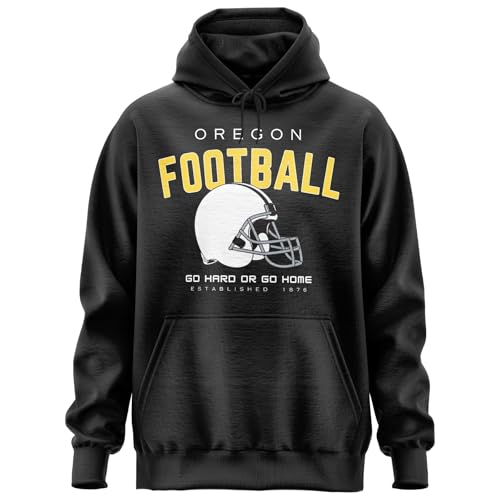 Oregon Football Hoodie, Go Hard or Go Home Oregon Gameday Hoodie, for Fans
