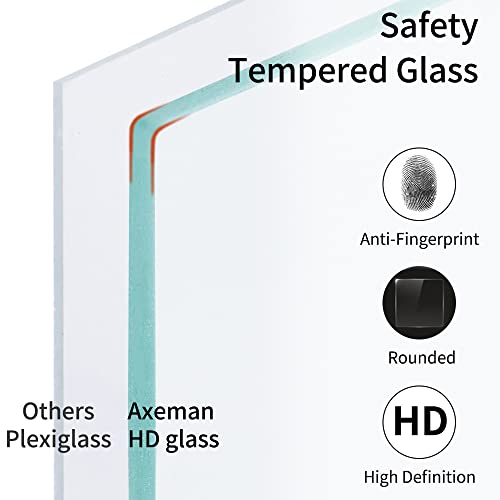 Axeman 12x12 Picture Frame with Mat for 8x8, Solid Oak Wood Square Picture Frame with Tempered Glass, Natural Wooden 12x12 inch Photo Frame for Wall Home Decor Art Photo and Prints, Natural - Image 5