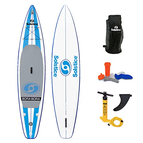 Solstice Watersports Bora Bora Inflatable Stand-Up Paddle Board (12'6 x 32'' x 6'')