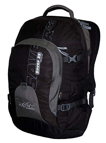 Preisvergleich Produktbild Tashev Laptop Rucksack Saver 35 L Schwarz - Grau