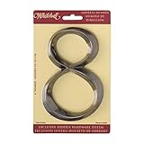 Whitehall Products Classic 6 Inch number 8 Polished Nickel, 6 Inch