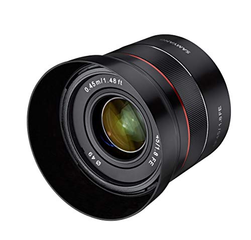 Ficha técnica Samyang SYIO45AF-E 45mm F1.8 Lente compacta de Enfoque automático de Marco Completo para Sony E-Mount - Fernando Cortés