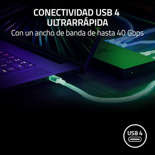 Estación USB 4 Razer para setup de juegos y productividad con doble HDMI 2
