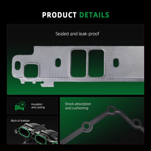 Image of Intake Manifold Gasket Set, for Dodge Dakota Durango 1998-2003
