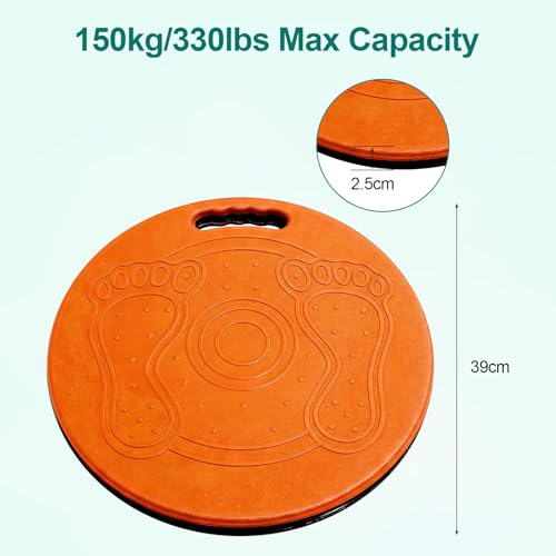 360° Drehbare Patiententransferscheibe/Drehscheibe Tragkraft 150 kg 39x39 cm rutschfeste Transferhilfe für Patienten Senioren Mobilisierung Pflege zu Hause