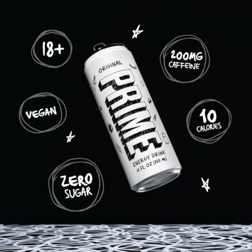 image for PRIME HYDRATION PRIME Energy ORIGINAL | Zero Sugar Energy Drink | Prew
