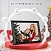 SSAWiFiFrame WiFi Digital Picture Frame,Share Photo via App or Email from Anywhere 10.1‘’ IPS Touchscreen,Auto-Rotate Support Music/Calendar/Weather/Clock, No Limited Cloudly Free App
