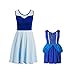 Women's Cinderella Movie Adult Costume Dress (Blue, XL)