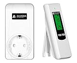 Intelligente Steuerung der Temperatur mittels Smarthome Heizkörperthermostat elektronisch und bequem mit Fernbedienung. Geeignet für Infrarot Heizungen, Elektroheizung, Fußbodenheizung, Konvektor und Radiator Heiz sowie Ölradiator-en