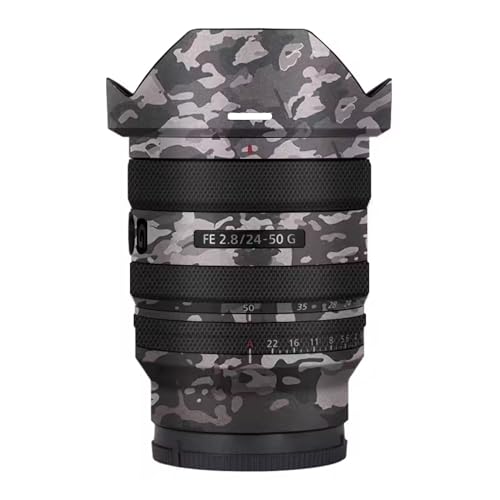 Mebont �J�����A�N�Z�T���[ �X�e�b�J�[Sony �\�j�[ FE 24-50 F2.8 G �W���Y�[�������Y�ɓK������ی쑕���X�e�b�J�[�ŁA�ώC�����A�ϖ��Ր���������J�����X�L���ی�t�B�����A���� (�J���u���b�N)