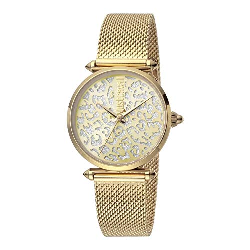 Preisvergleich Produktbild Just Cavalli Orma Uhr JC1L085M0065 - Damen beschichteter Edelstahl Quarz Analog
