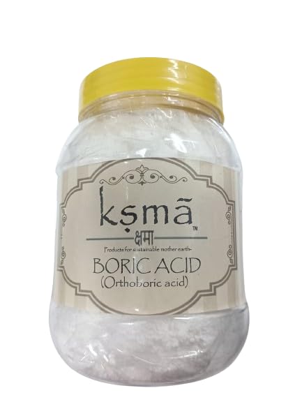 Ksma Boric Acid Powder - 400 Grams - Pure - Insecticide for Cockroach, Rats, Flies, Powder for Carrom Board, Wall Putty, Multi-Purpose (B0BZ7QJYH8) Amazon Price History, Amazon Price Tracker