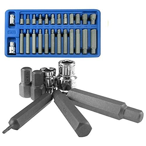 Set de 26 Piezas Llaves Hexagonales SAE Jikkolumlukka