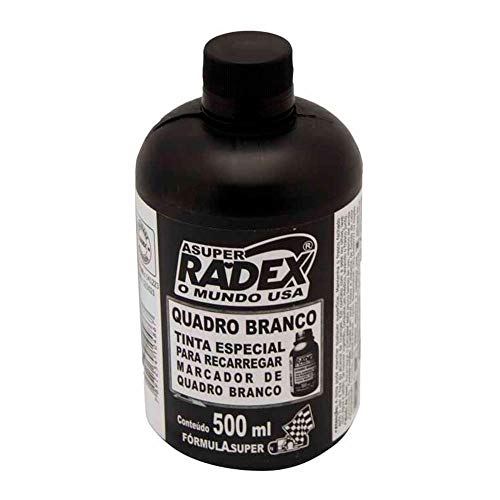 Tinta Para Marcador De Quadro Branco, Radex, Profissional, 500 ml, Preto, 236