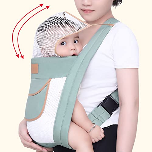 Mochila de transporte infantil - Sling infantil elástico para suporte estendido e conforto - Assento