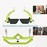 KORIKAHM Adjustable Lat Pull down Bar, Cable Machine Attachments for Gym, Home Gym Fitness T-bar Row Pulldown Attachments, Lat Pull Down Machine Wide Grip Neutral Grip Handle - Image 3