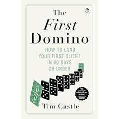 The First Domino Audiolibro Por Tim Castle arte de portada