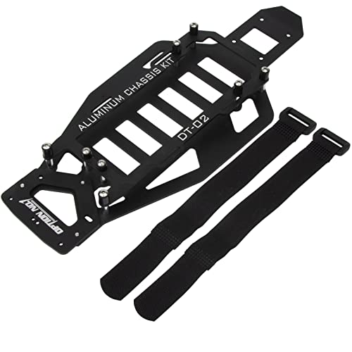 Kit châssis Tamiya DT-02 DT-02T en aluminium et pièces de mise à niveau pour Fighter Buggy